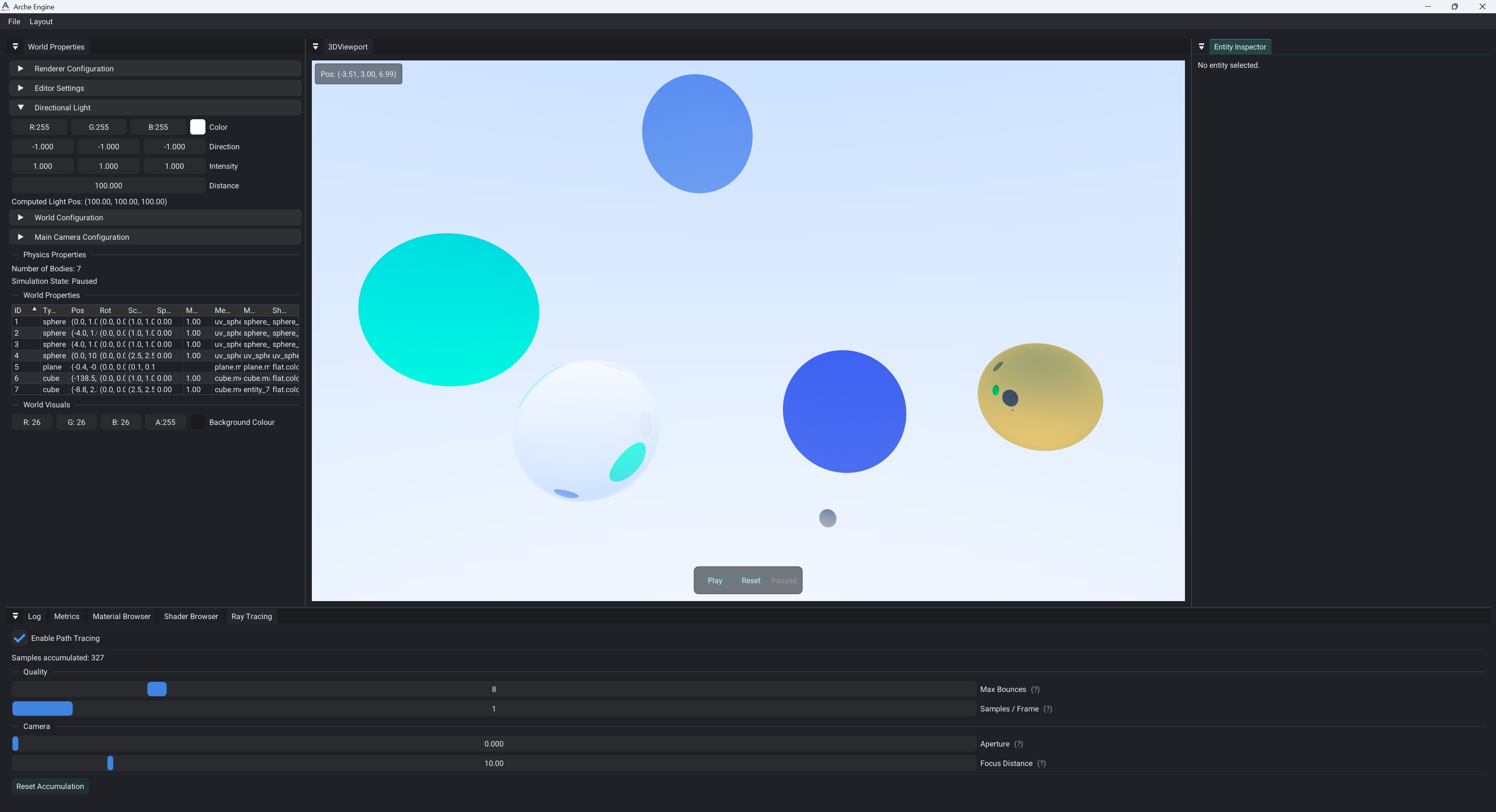 Arche Simulation Engine